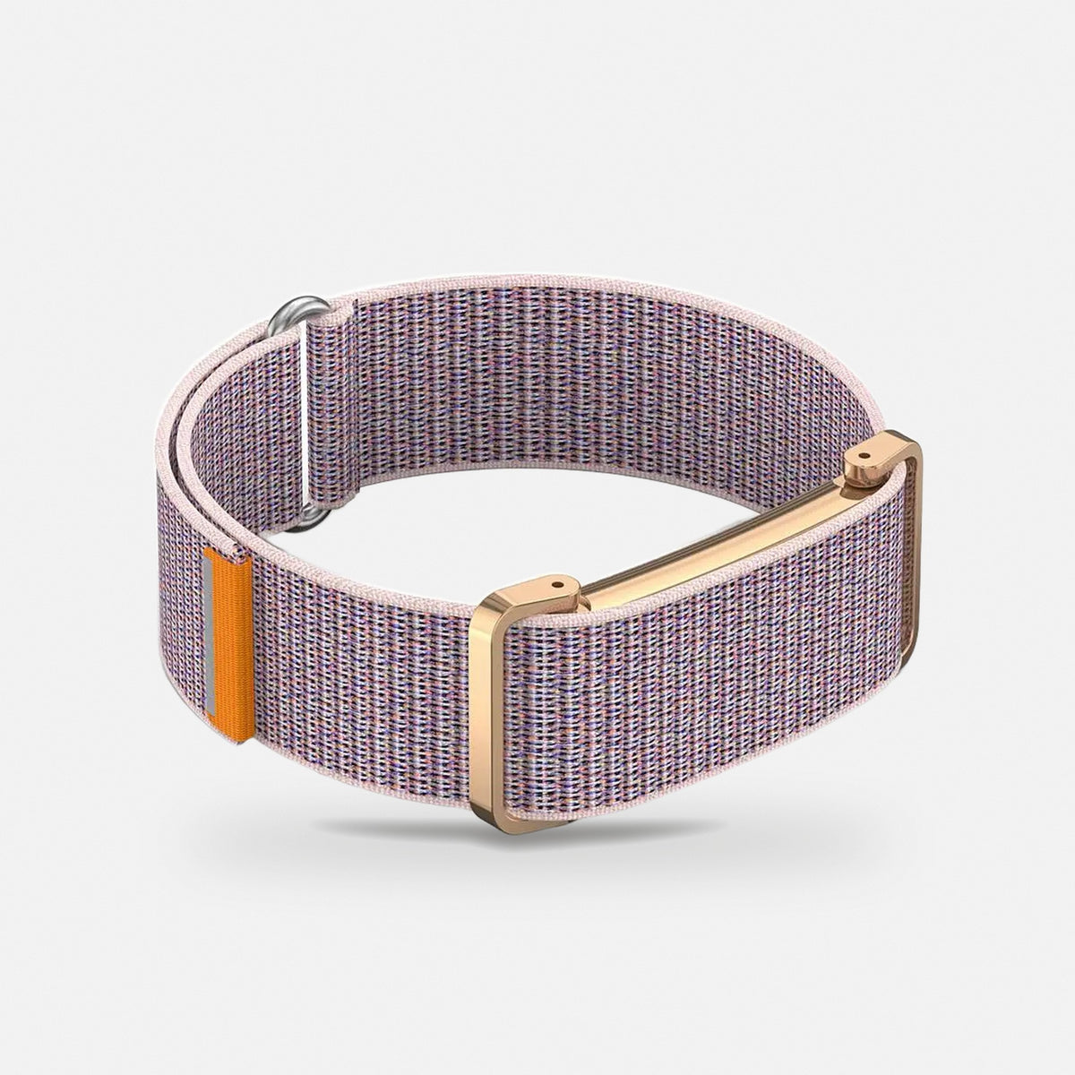 Slim Woven Band with Metal Case for Fitbit Air in Lavender Grey