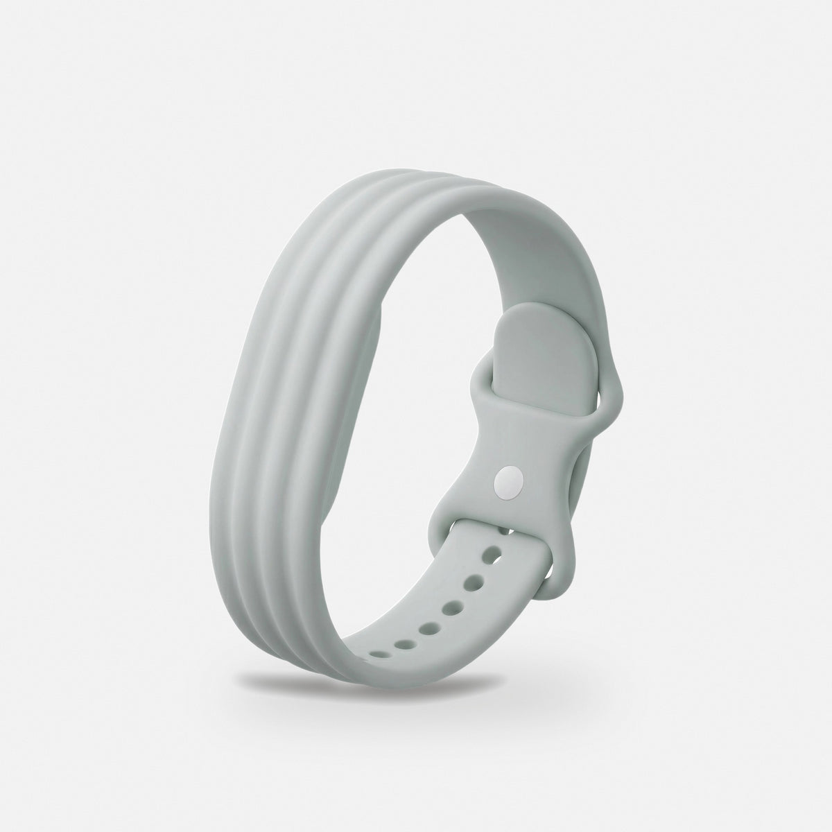 Ribbed Silicone Sport Band for Fitbit Air in Grey