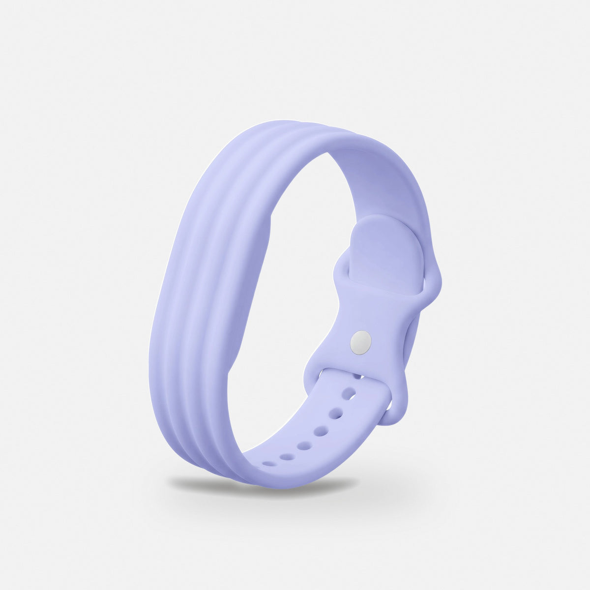 Ribbed Silicone Sport Band for Fitbit Air in Lilac