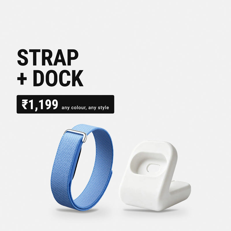 Strap + Charging Dock Combo for Fitbit Air at ₹1,199